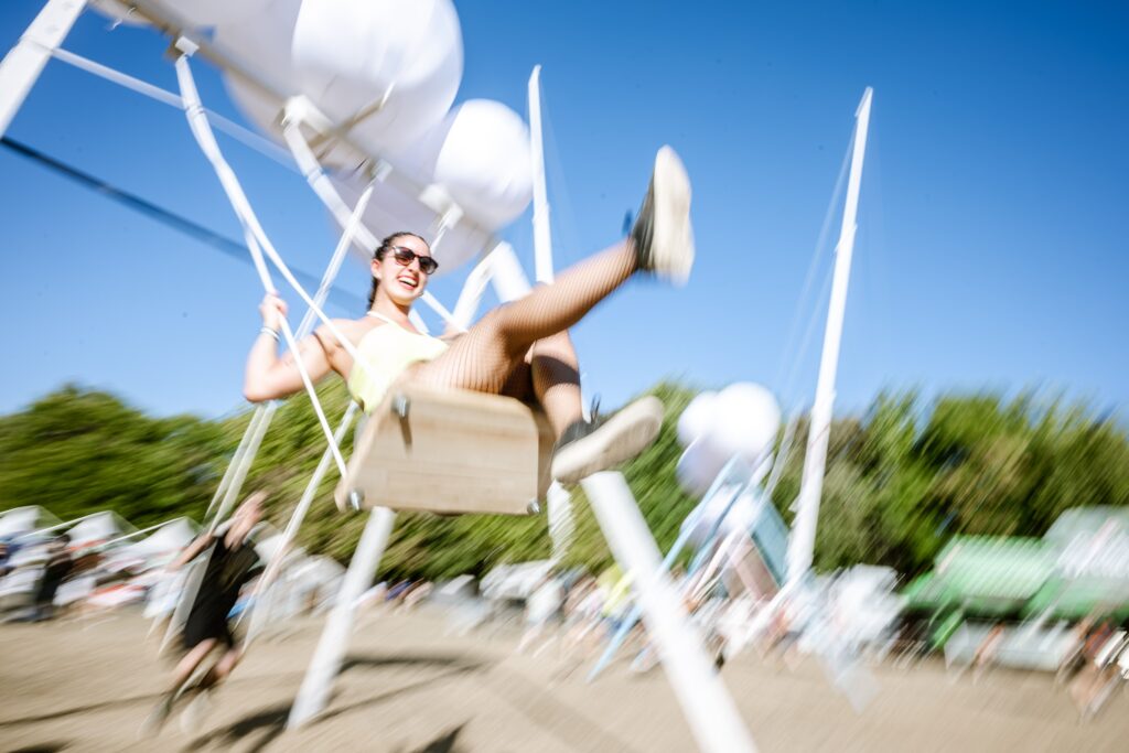 Sziget Fesztivál, repül a hinta