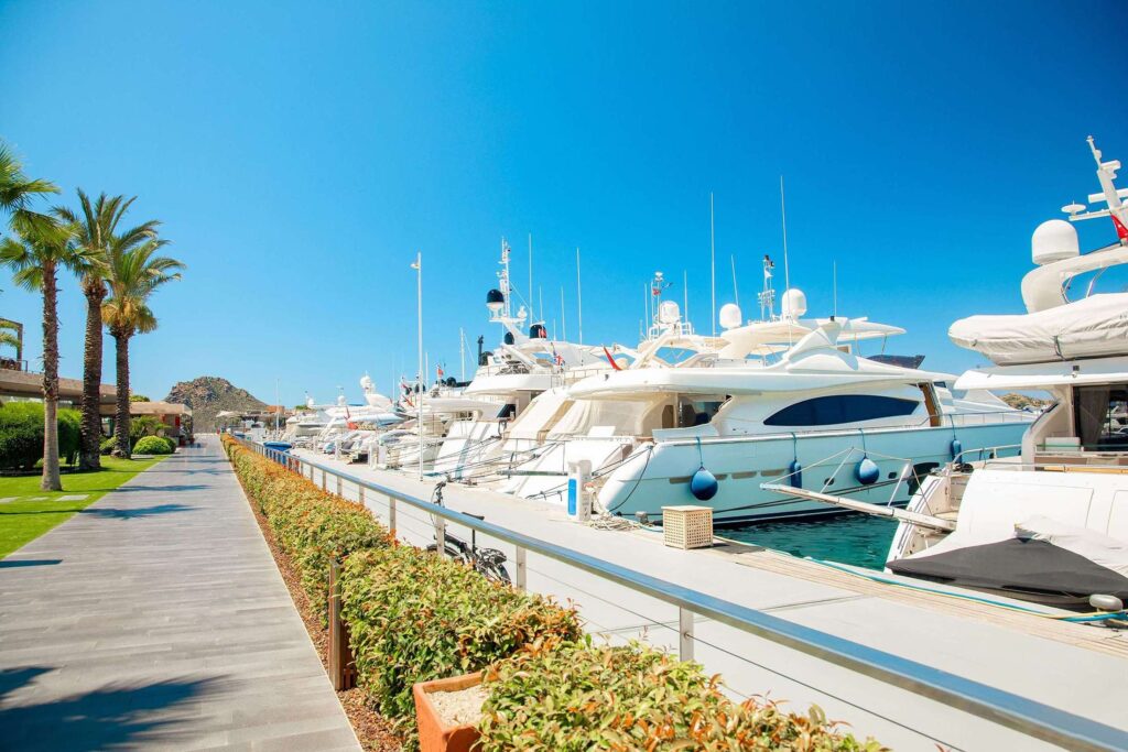 Mugla, Törökország, kikötő