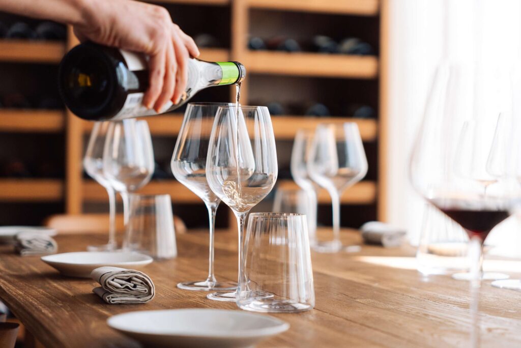 Octant Evora, wine taste